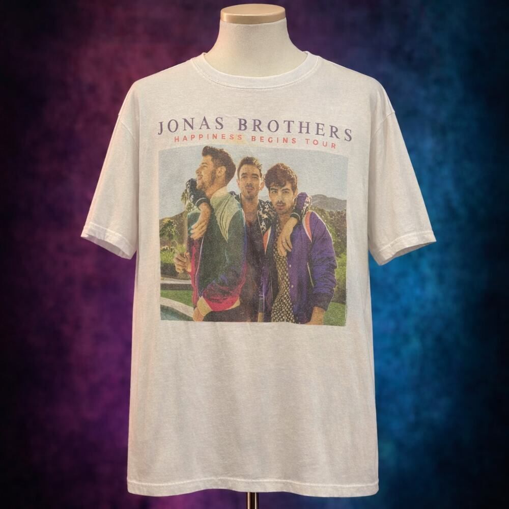 Jonas Brothers 2019Happiness Begins Tour Graphic Shirt L